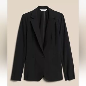 Banana Republic Blazer, black, size 14, Luxe Sculpt fabric